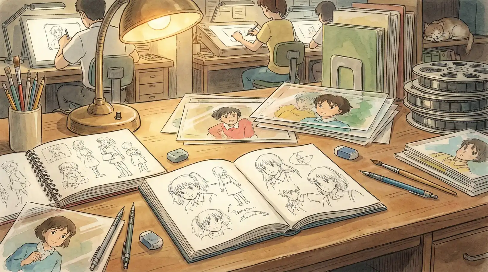 同人动漫 新人导演水野遥的动画工作室